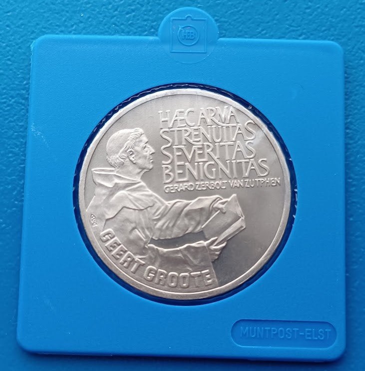 Nederland 2½ ECU 1991 - Erasmus van Rotterdam, Verzenden, Overige materialen, Nederland
