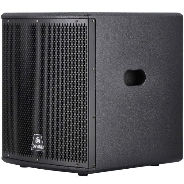 Devine Onyx 12sa sub in nieuwstaat, Subwoofer, Zo goed als nieuw, Ophalen, 150 watt of meer