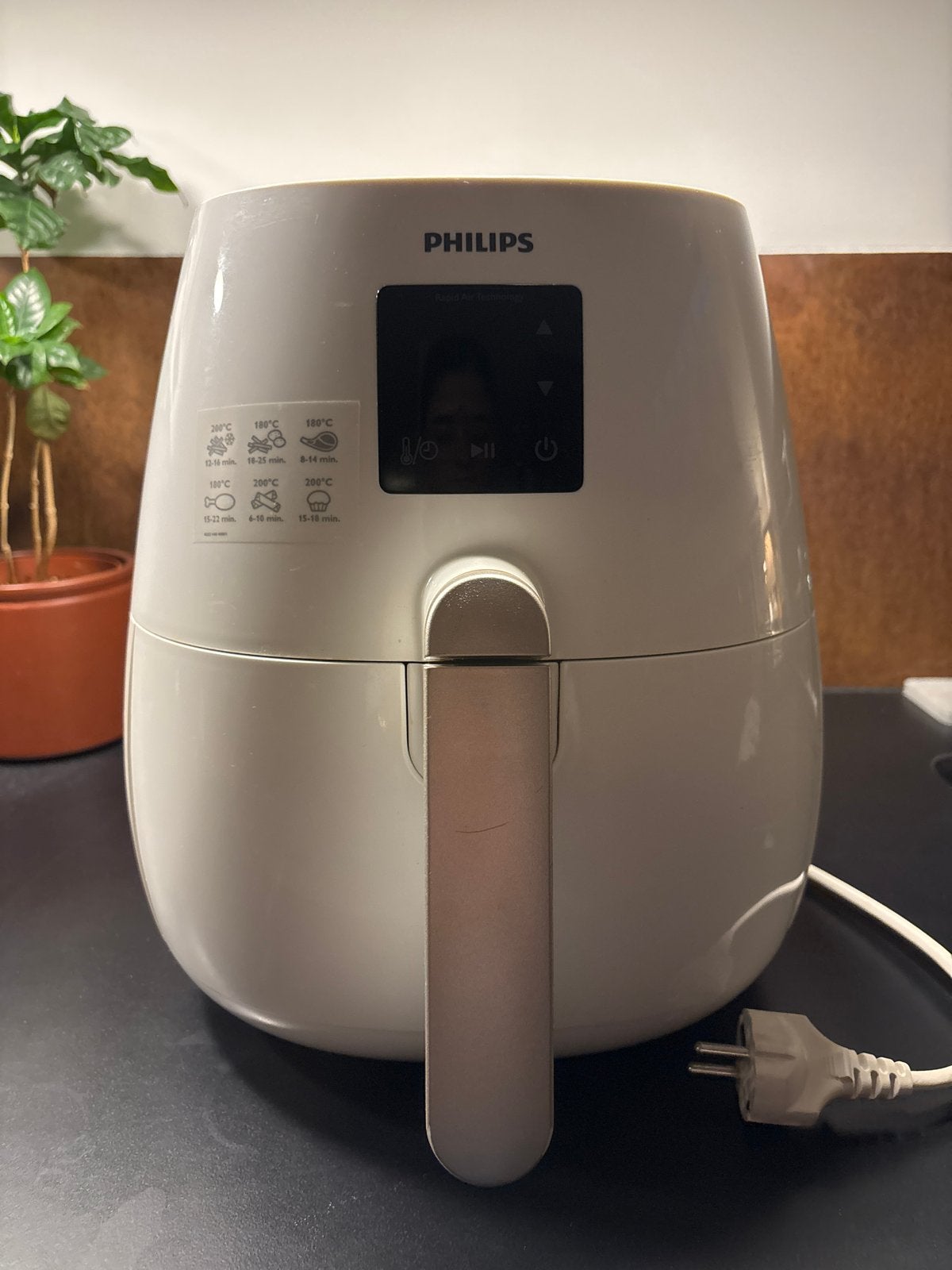 Philips Airfryer - Wit, zo goed als nieuw
