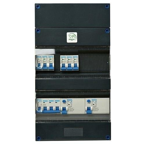 3F groepenkast 6x B16A + 2x ALS 4P 40A 30mA + HFDS 4P, Verzenden, Nieuw