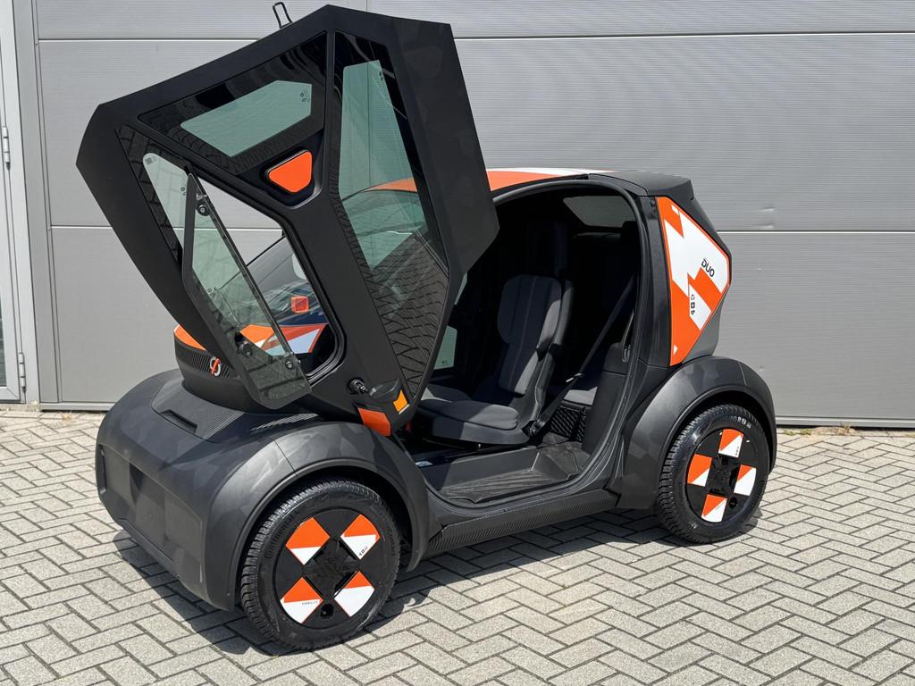 Mobilize 80 Evo Duo | 80 KM/H | 100% ELEKTRISCH | 2 PERSOONS, Auto's, Overige Auto's, Met garantie (alle), Zwart, Origineel Nederlands