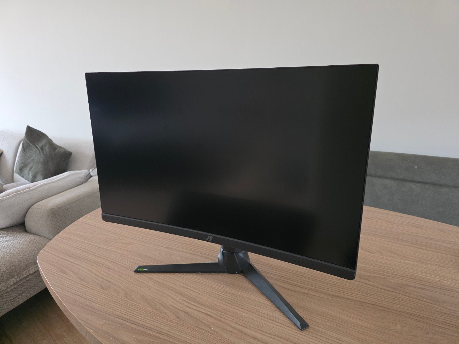 Asus ROG XG27AQV Gaming Monitor - 27 inch QHD IPS 170Hz, IPS, Zo goed als nieuw, 1 tot 2 ms, HDMI