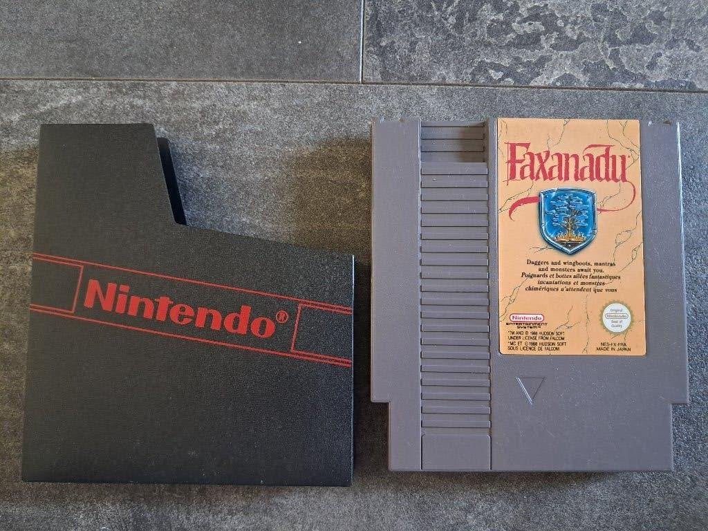 Nes Game: Faxanadu Zo goed als Nieuw!, Spelcomputers en Games, Avontuur en Actie, 1 speler, Ophalen of Verzenden, Zo goed als nieuw