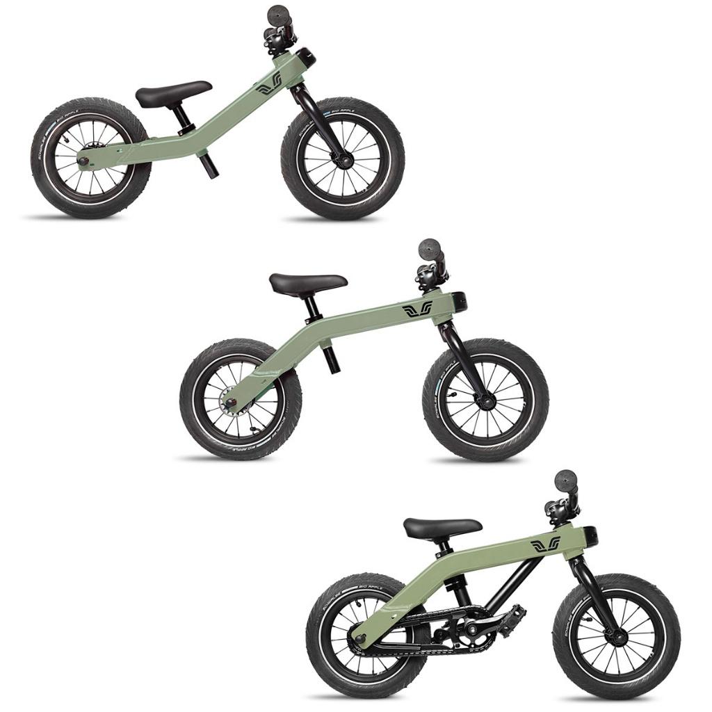 Vici 3-in-1 meegroeifiets groen., Fietsen en Brommers, Fietsen | Jongens, Ophalen, Terugtraprem, Gebruikt, Vici