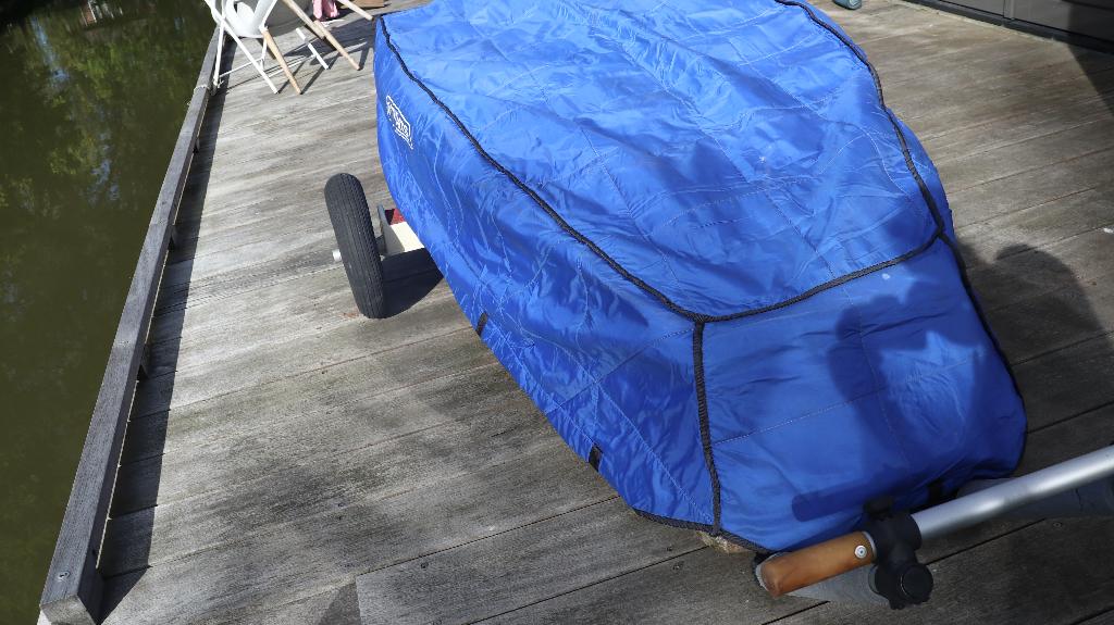 Optimist dekzeil, boat cover bottom, Optiparts, Ophalen of Verzenden, Nieuw, Overige typen