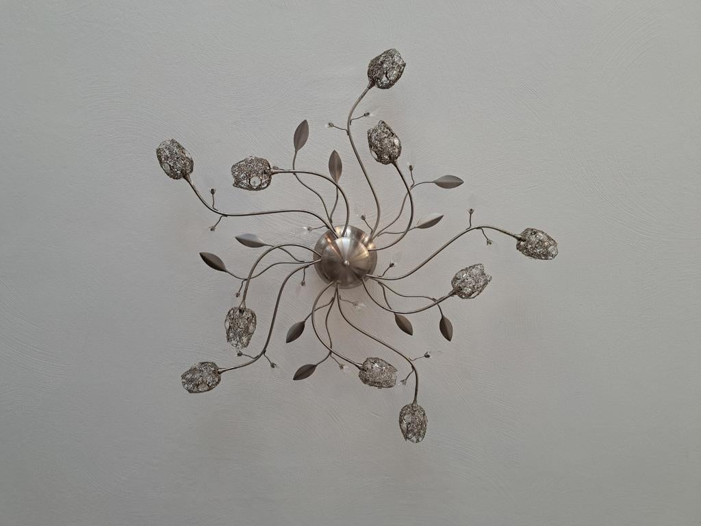Tulp lampen set compleet, Ophalen, Zo goed als nieuw, Glas