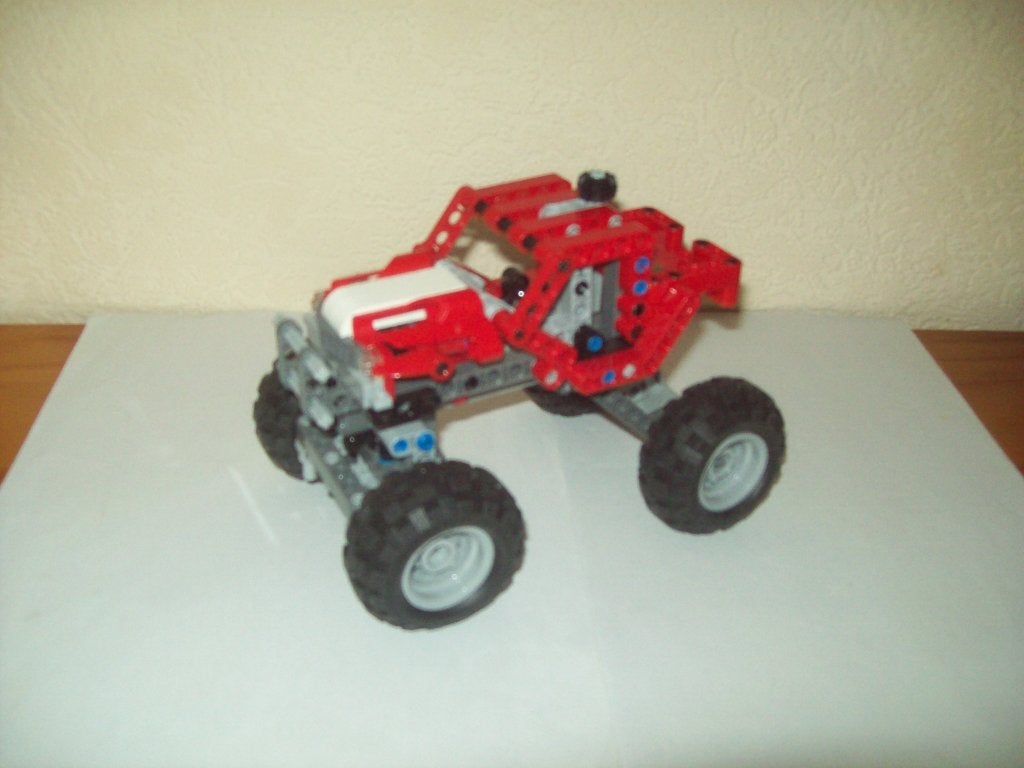 Lego Set: 8261 Rally Truck, Gebruikt, Lego, Ophalen of Verzenden, Technic