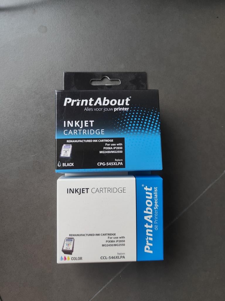 *NIEUW* Inktcartridges PG545 XL & CL546 XL, Computers en Software, Printerbenodigdheden, Ophalen of Verzenden, Nieuw, Cartridge
