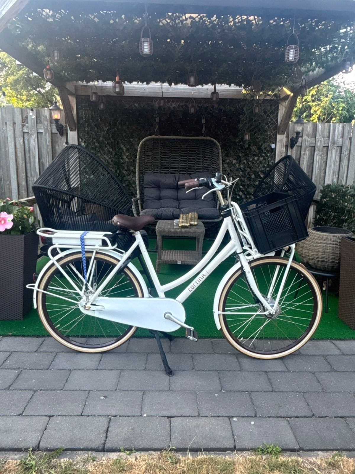 goh cortina eu4 transport fiets 400 wh accu incl testrapport, Fietsen en Brommers, Elektrische fietsen, Ophalen, Gebruikt, Cortina