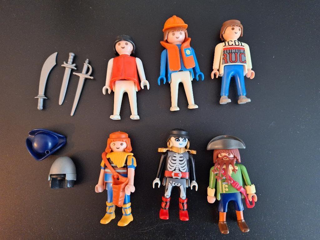 Playmobil poppetjes met accessoires, Ophalen of Verzenden, Gebruikt, Los playmobil