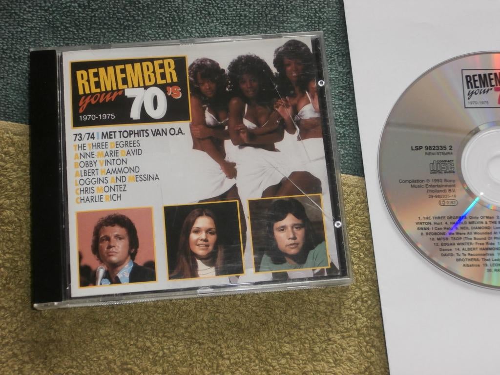 CD - Remember Your 70's Vol. 1973 / 1974 - Various Artists., Ophalen of Verzenden, Zo goed als nieuw, Pop