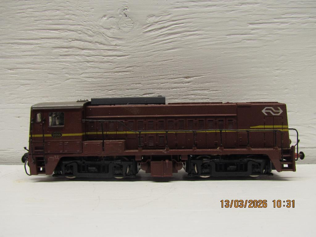 Roco 4155 NS 2256 bruin, Hobby en Vrije tijd, Modeltreinen | H0, Gebruikt, Analoog, Ophalen of Verzenden, Roco
