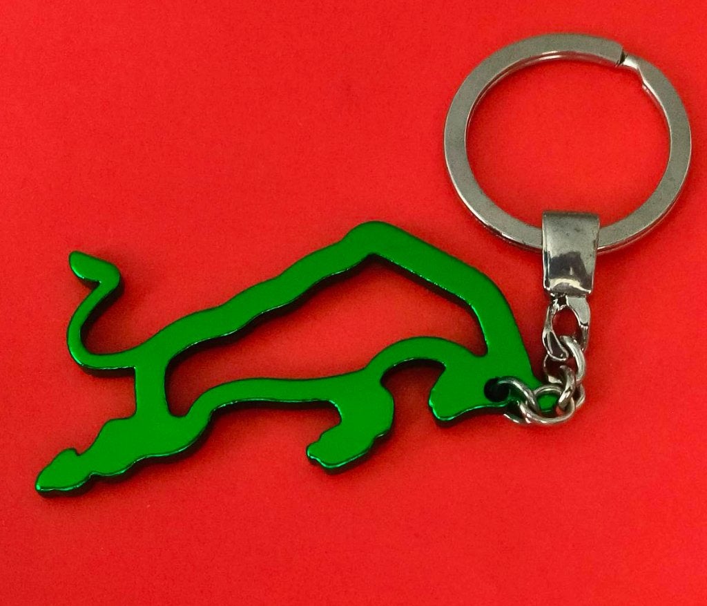 Red Bull stier sleutelhanger (groen), Ophalen of Verzenden, Nieuw, Dier of Natuur