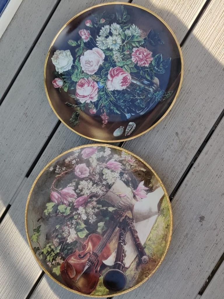 2x Koninklijke Mosa Limited Edition Wandborden – 20,5 cm, Antiek en Kunst, Antiek | Wandborden en Tegels, Ophalen