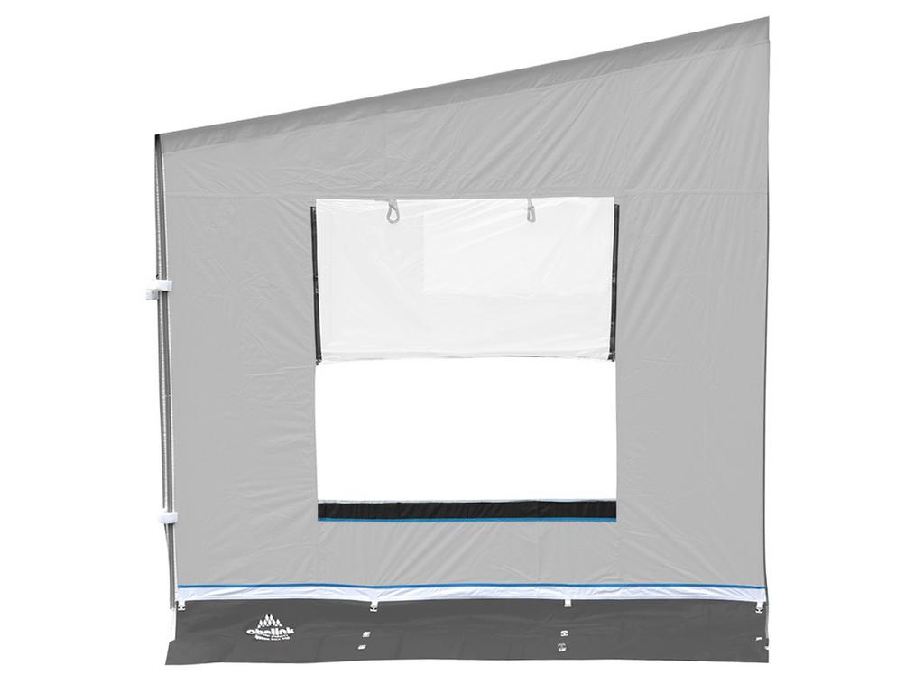 Set Obelink Queen voorwand 380 incl.zijwanden links&rechts, Caravans en Kamperen, Caravan accessoires, Ophalen, Zo goed als nieuw