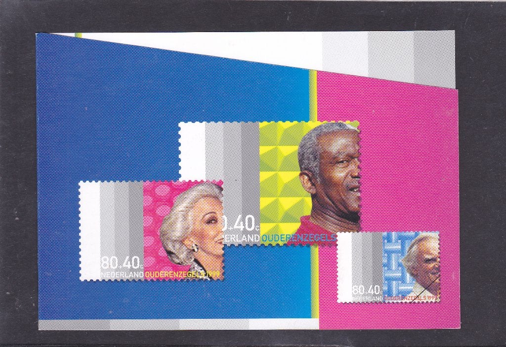 Bedankkaart Zomerzegels 199 Fonds Ouderenhulp (570), Verzenden