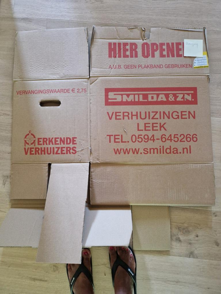 Verhuis dozen, Ophalen of Verzenden, Minder dan 40 cm, Doos, Minder dan 35 cm