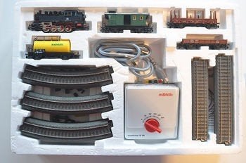 Märklin 29187 - complete treinset met zware trafo, Ophalen, Wisselstroom, Analoog, Märklin