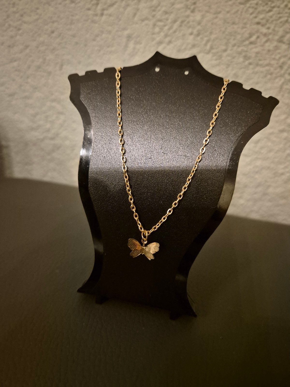Ketting met vlinder (nieuw), Ophalen of Verzenden, Nieuw, Overige materialen, Met hanger