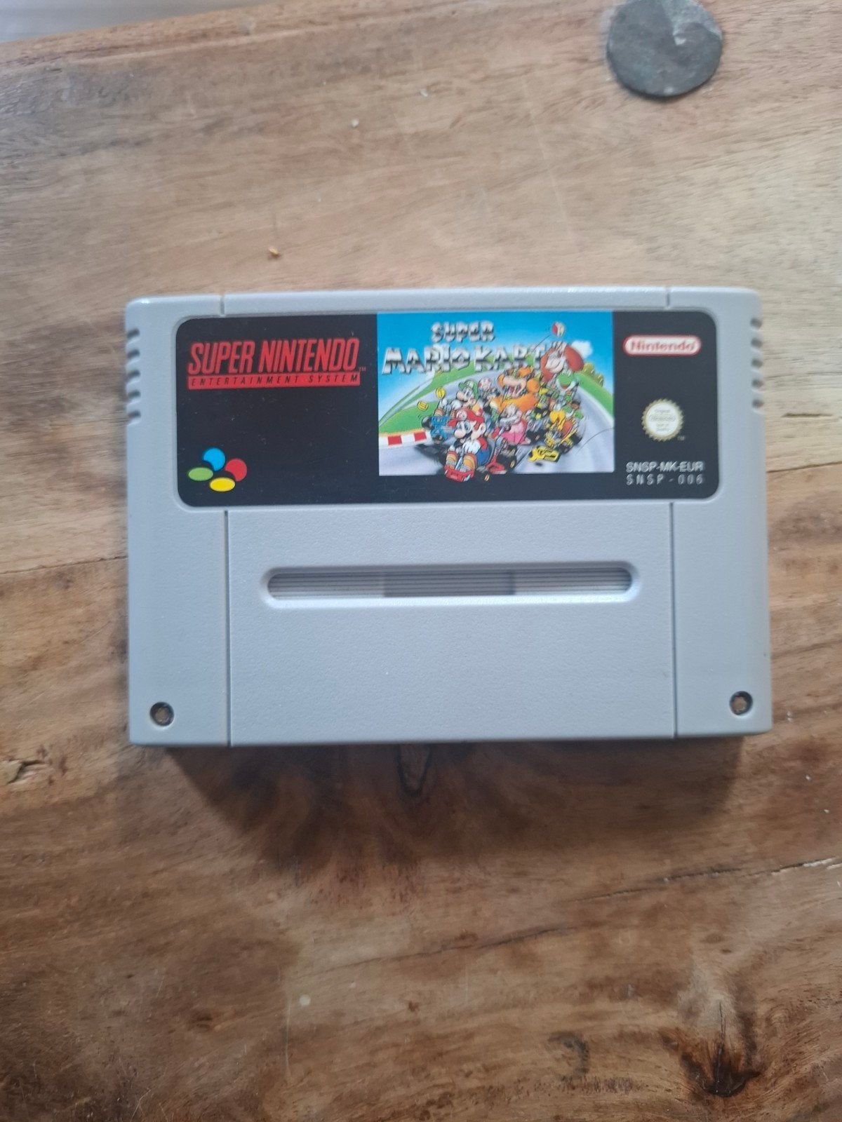 Super Mario Kart SNES inclusief boekje- Klassieke racegame, Gebruikt, Racen en Vliegen, 2 spelers, Eén computer
