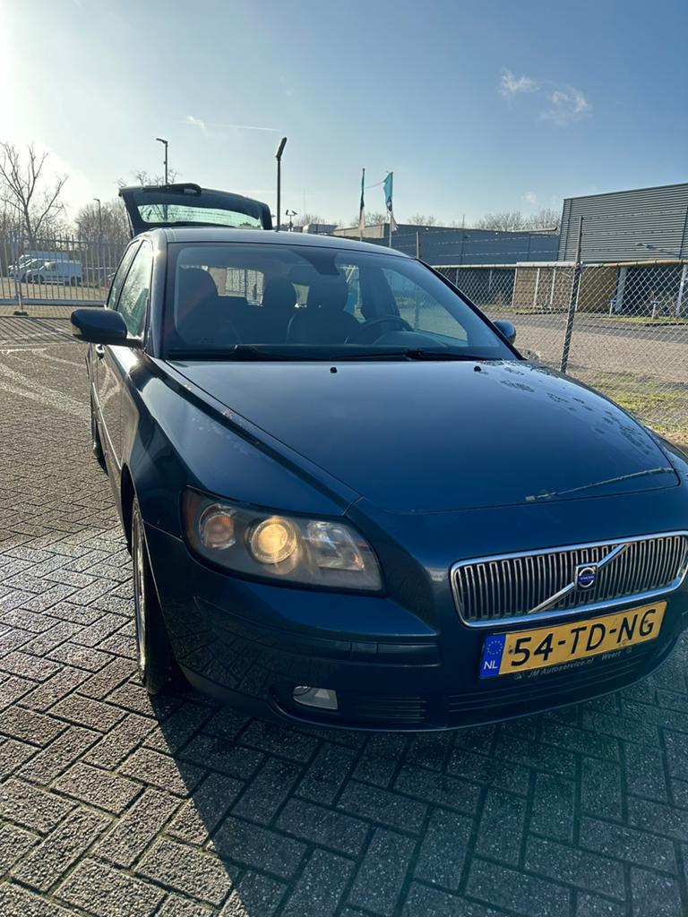 Volvo V50 1.8 2006 Blauw, Auto's, Volvo, Voorwielaandrijving, 125 pk, 1281 kg, 4 cilinders