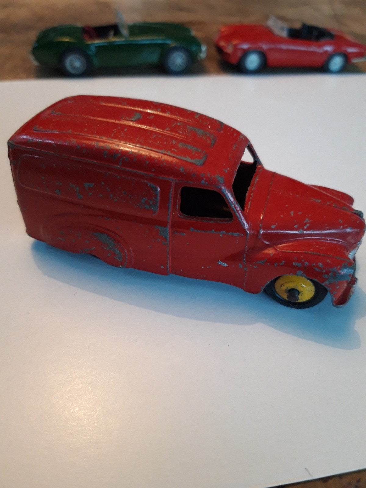 Austin bestelwagen , Dinky Toys  471, made in England, Ophalen of Verzenden, Gebruikt, Auto, Dinky Toys
