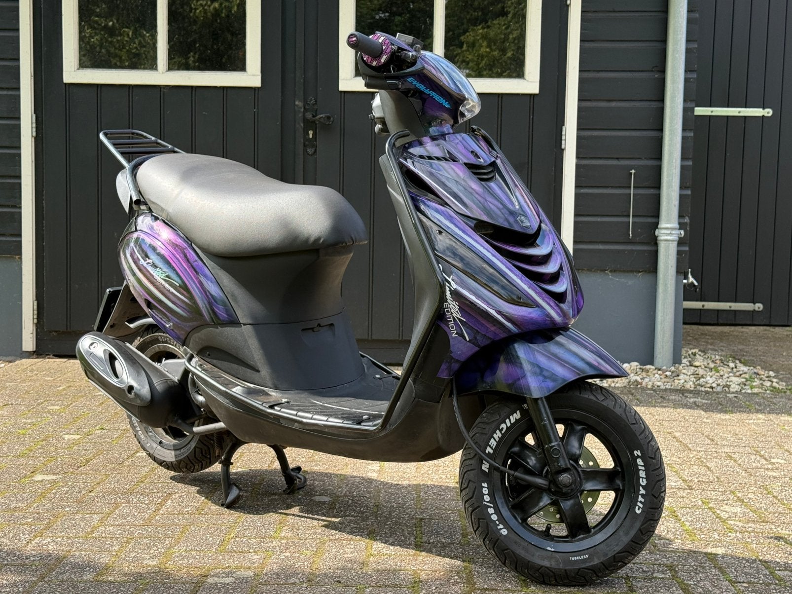 Piaggio zip ~ UNIEK!, Fietsen en Brommers, Scooters | Piaggio, Ophalen, Gebruikt, Maximaal 45 km/u, Zip