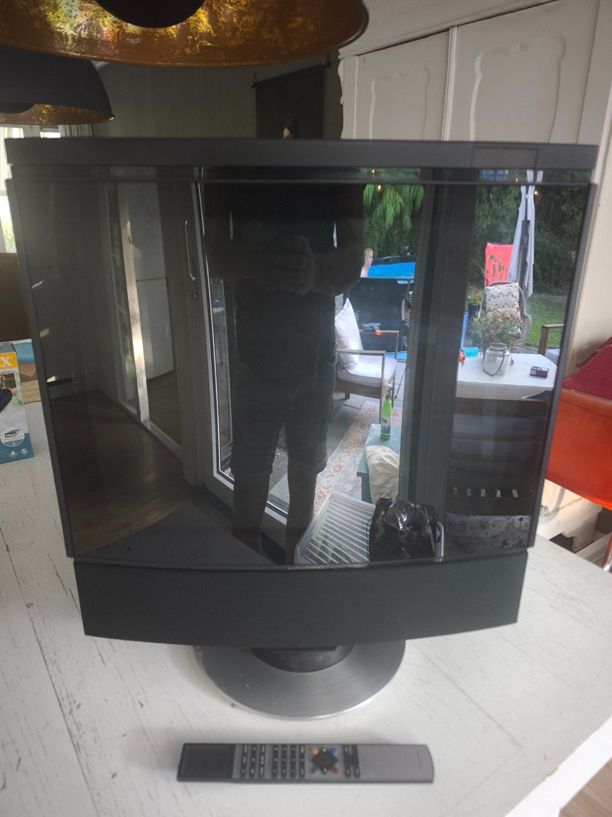 Bang & Olufsen BeoVision MX 4000 met elektrische voet, Ophalen, Gebruikt, Overige merken