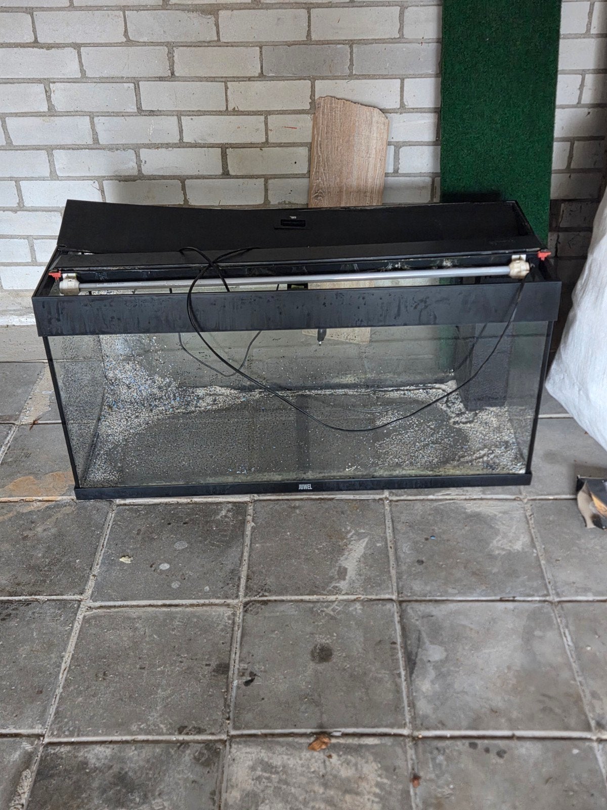 aqwarium, Ophalen, Gebruikt, Leeg aquarium