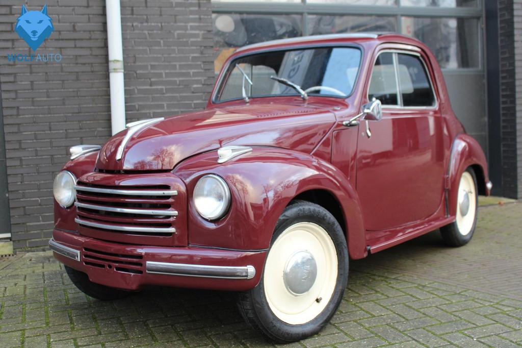 Fiat 500C Topolino GERESTAUREERD! PRACHTIGE AUTO! Cabriolet, Auto's, Oldtimers, Stof, Beige, Cabriolet, Bedrijf