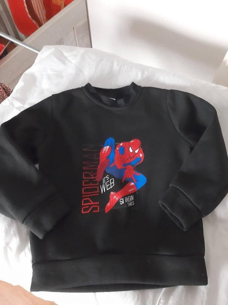 Gave spiderman trui Mt 120cm = 116/122  ZGAN !, Ophalen of Verzenden, Zo goed als nieuw, Jongen, Trui of Vest