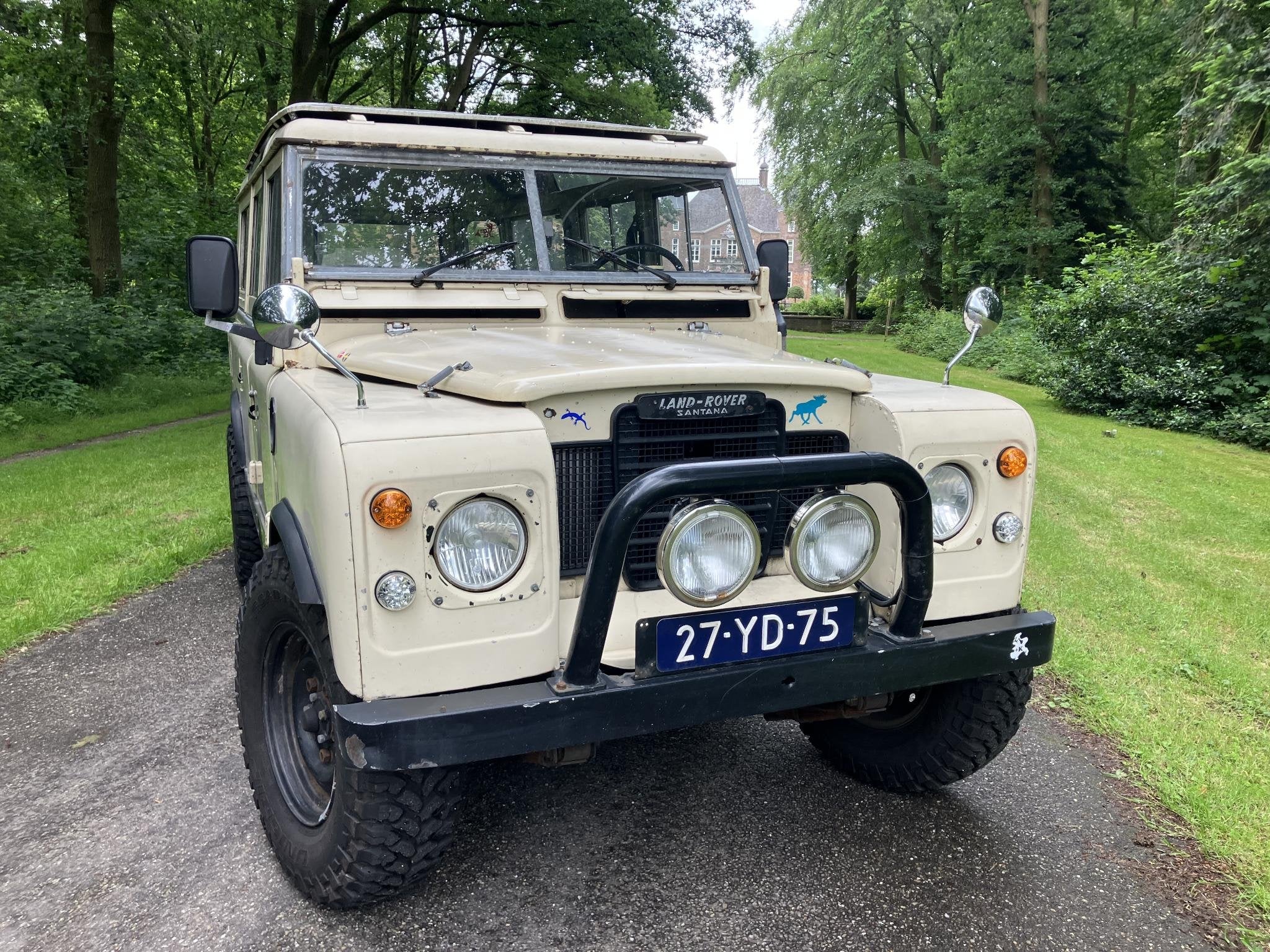 Land rover 109 109 Santana, Stof, Gebruikt, 4 cilinders, Geel