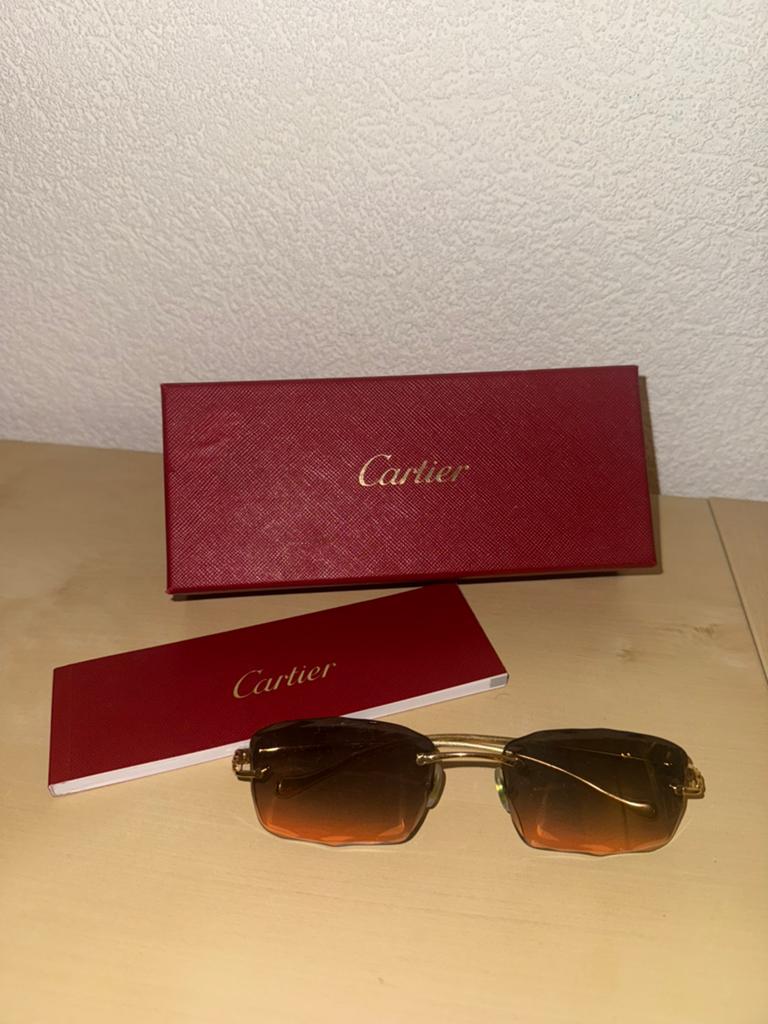 Cartier zonnebril, Ophalen of Verzenden, Zo goed als nieuw, Overige merken