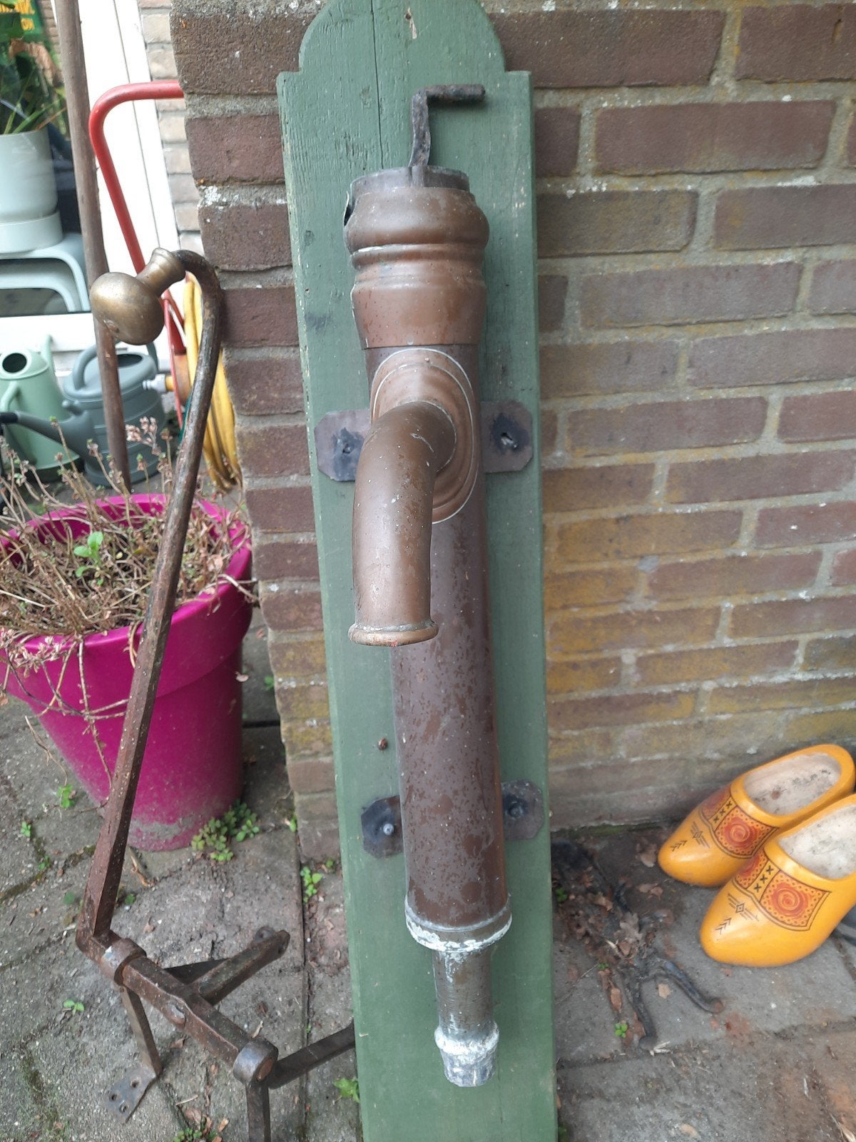 Antieke handpomp voor water - decoratief, Ophalen, Gebruikt, Handmatig, Overige typen