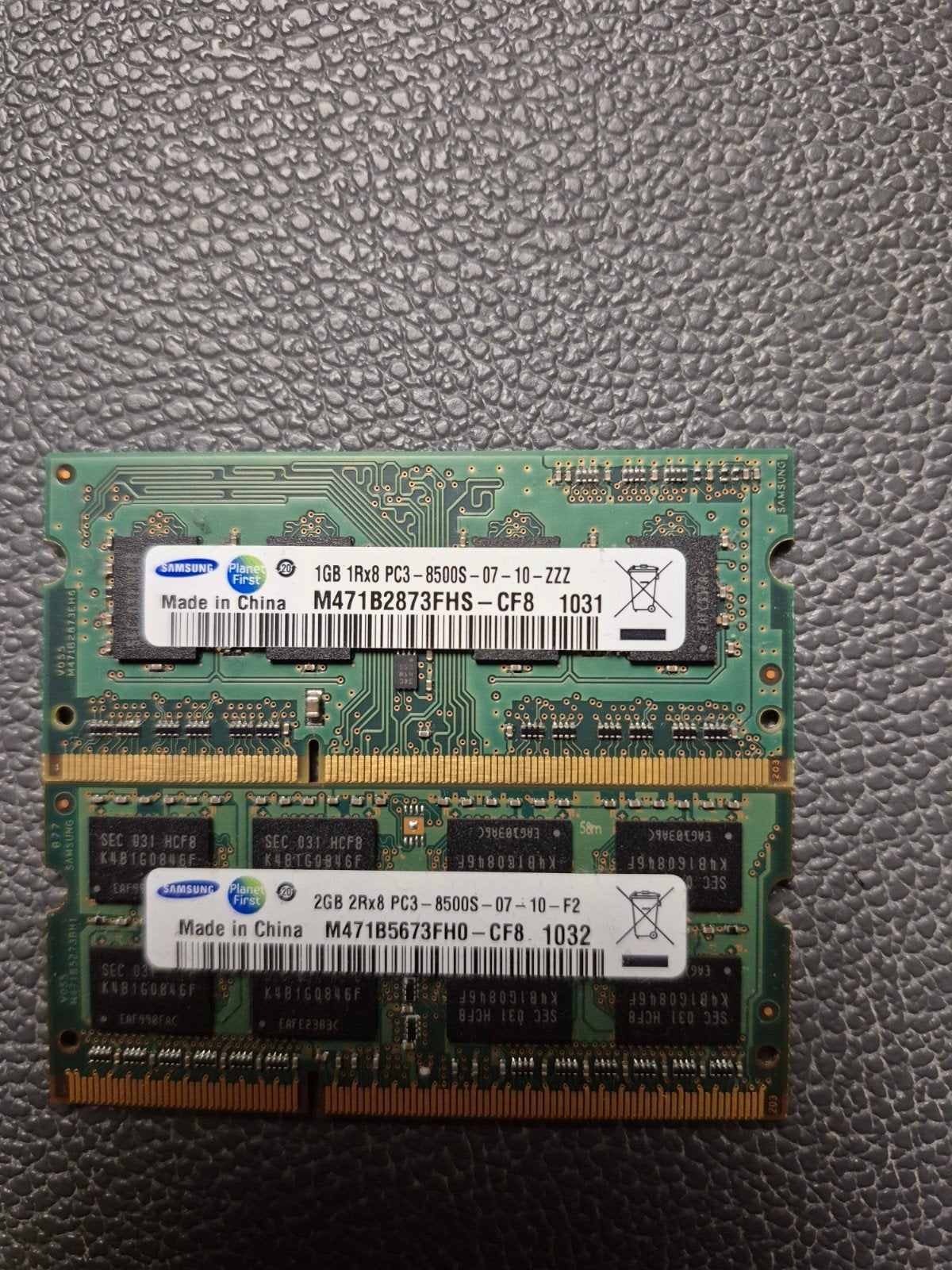 Diverse RAM-modules for laptops, Gebruikt, Overige soorten, Ophalen of Verzenden, Laptop