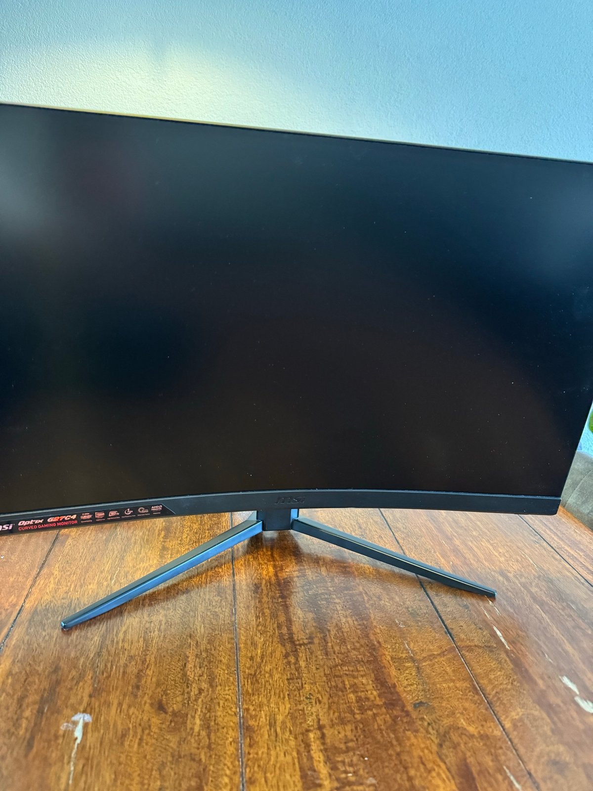 MSI Optix G27C4 27 inch Curved Gaming Monitor 165Hz, Computers en Software, Monitoren, Zo goed als nieuw, 151 t/m 200 Hz, HDMI
