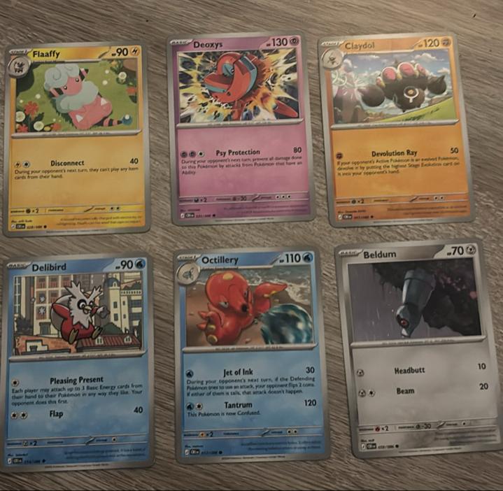 Pokémon Kaarten Set - 6 unieke kaarten, Ophalen of Verzenden, Nieuw, Meerdere kaarten
