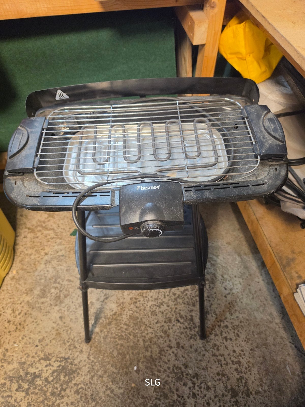 Bestron Elektrische BBQ - Nieuwstaat, wel stoffig, Ophalen of Verzenden, Zo goed als nieuw, Bestron