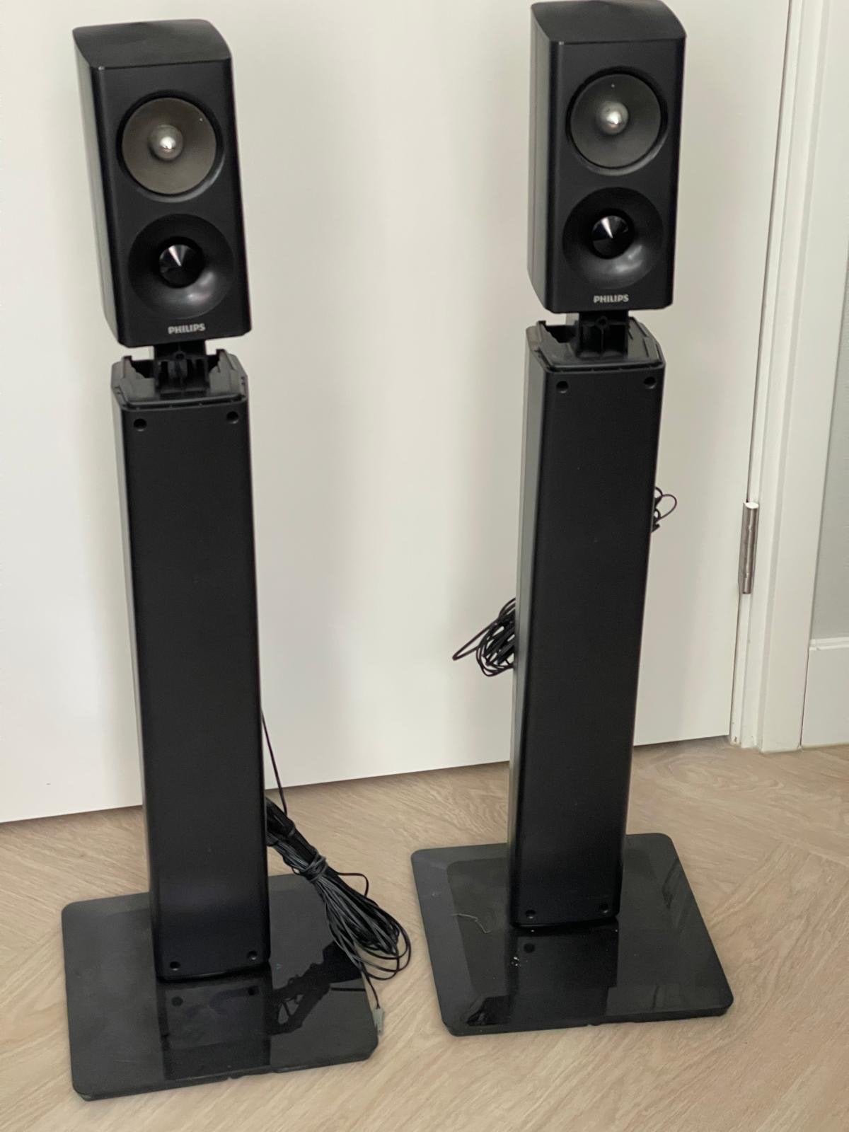 Philips Vloerstaande Luidsprekers - Goede Staat, Audio, Tv en Foto, Ophalen, Gebruikt, Geschikt voor surround/home cinema, Vloerstaande luidspreker