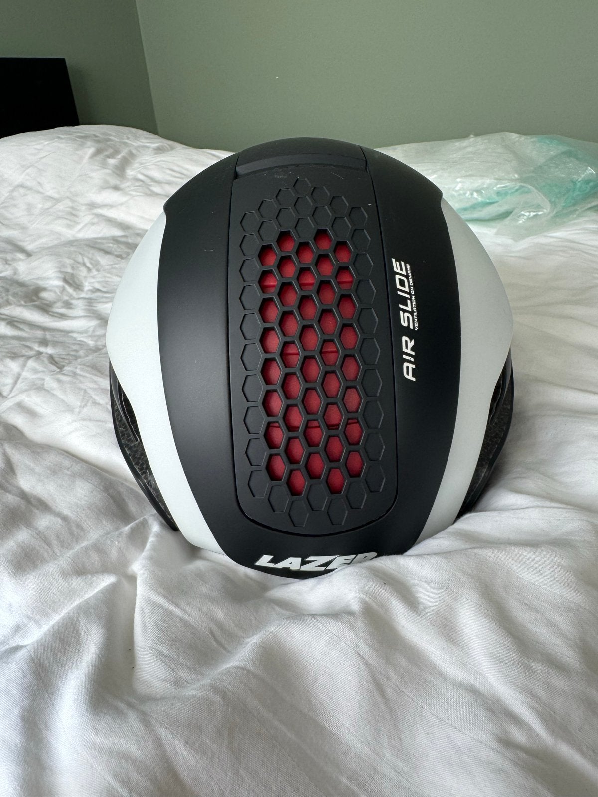 Lazer Bullet 2.0 MIPS fietshelm - Zwart/Rood/Wit (M), Ophalen of Verzenden, Zo goed als nieuw, M, Heer of Dame