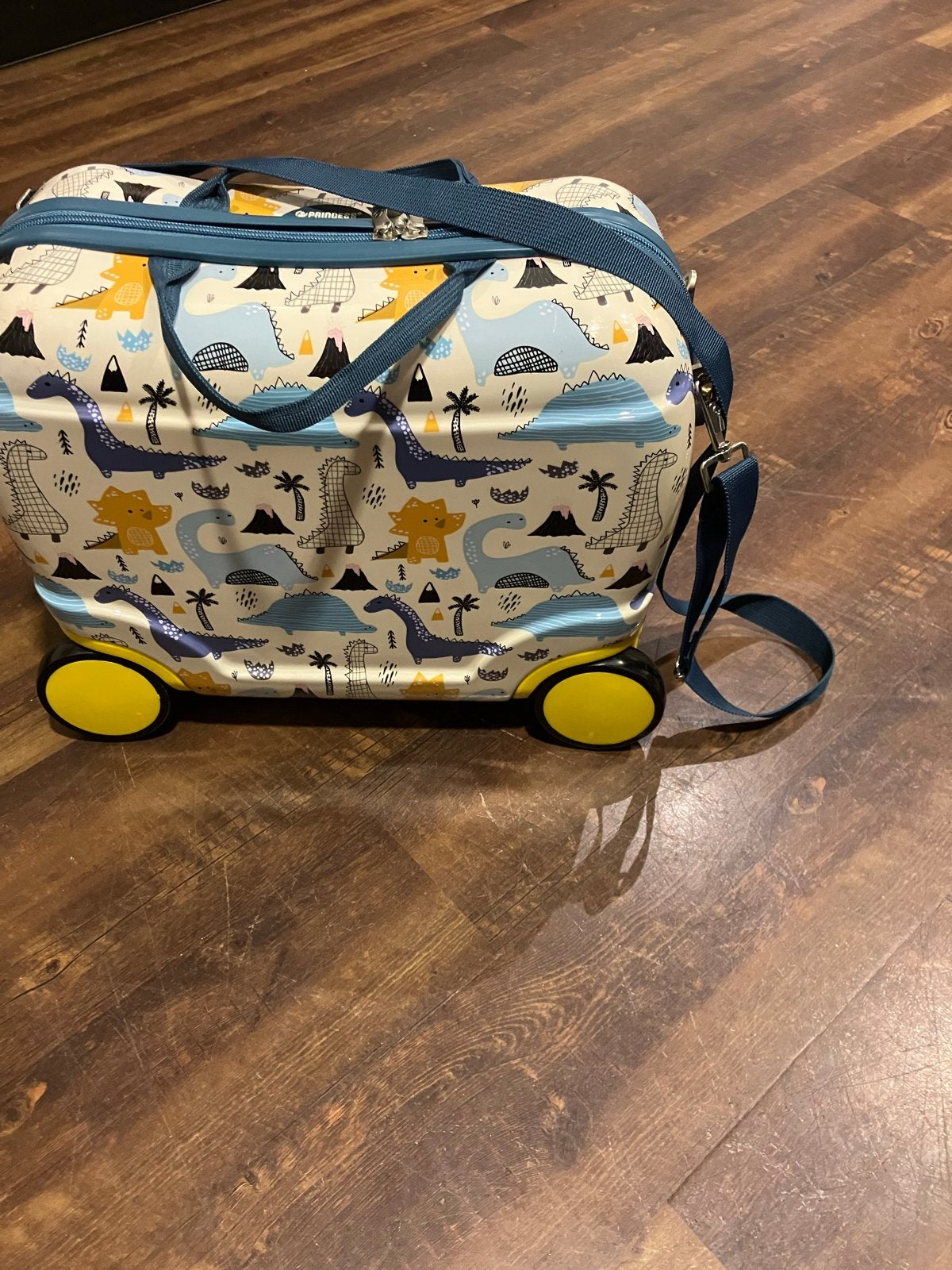 Princess Traveller Kids Ride-On Trolley Dinosaurus, Sieraden, Tassen en Uiterlijk, Ophalen of Verzenden, Zo goed als nieuw, Blauw