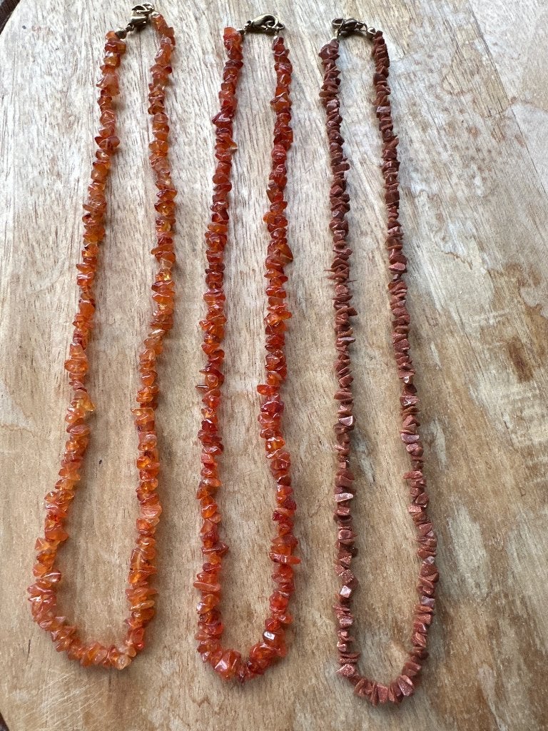 Ketting barnsteen amber steentjes, Ophalen, Zo goed als nieuw, Bruin, Steen of Mineraal