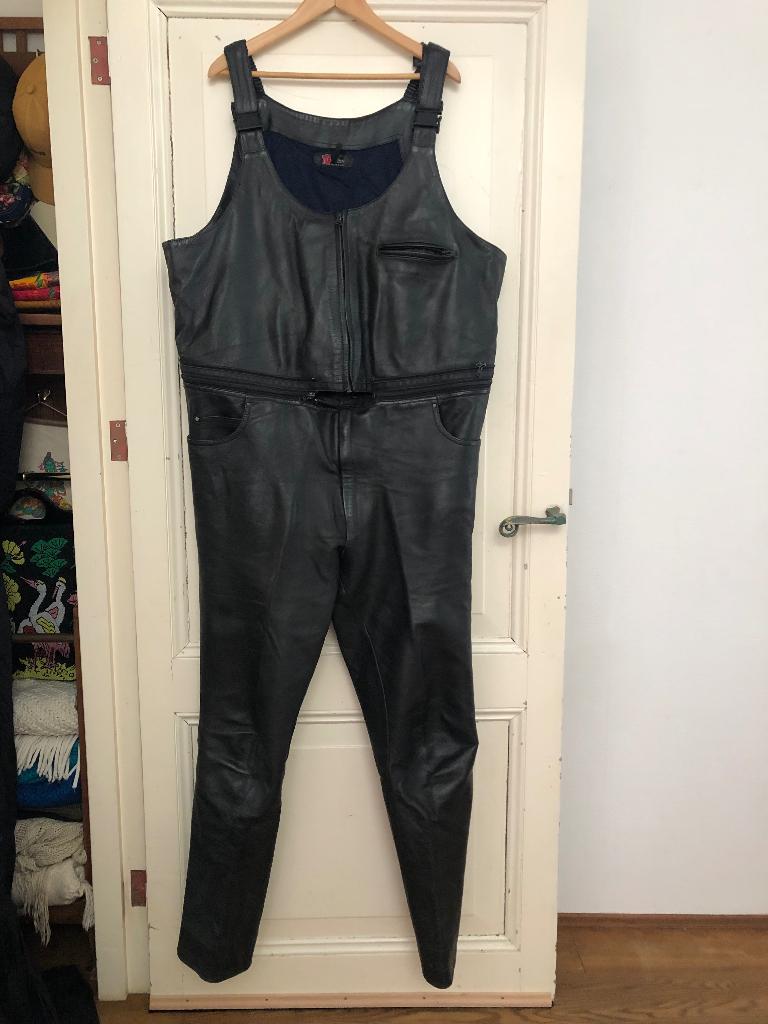 Leren Motorpak Heren | Topskin | Combipak met Jas, Motoren, Kleding | Motorkleding, Ophalen, Topskin, Tweedehands, Heren