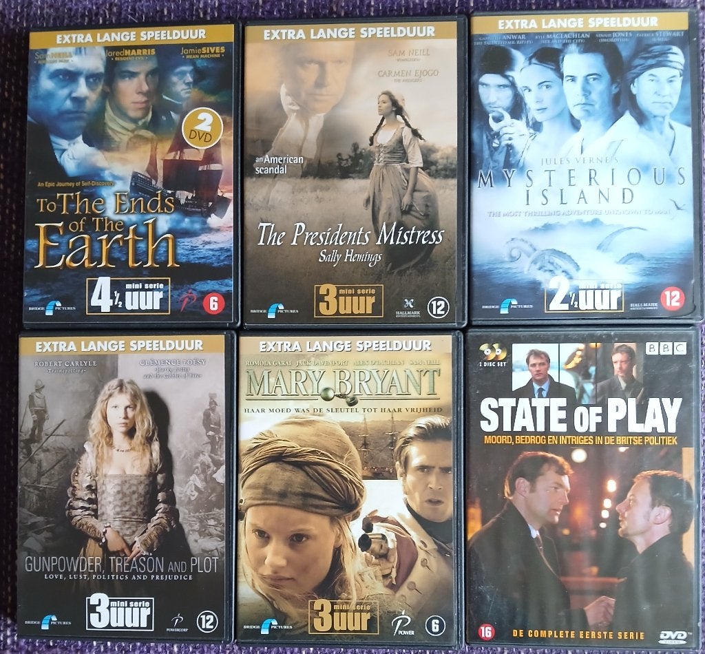 6 mini series, Alle leeftijden, Ophalen of Verzenden, Zo goed als nieuw