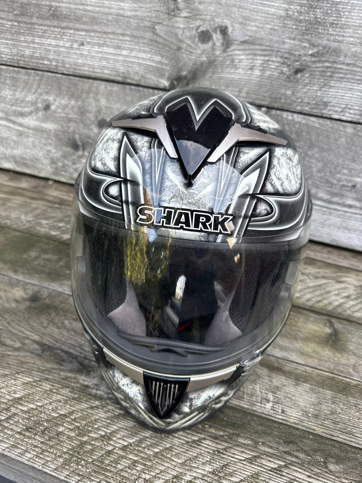 Shark scooter/motorhelm - Maat XS, Ophalen, Tweedehands, Overige typen