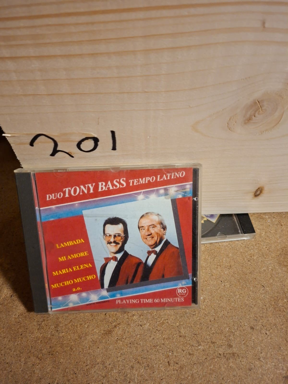 Duo Tony Bass - Tempo Latino CD (Lambada, Mi Amore), Ophalen of Verzenden, Gebruikt, Album