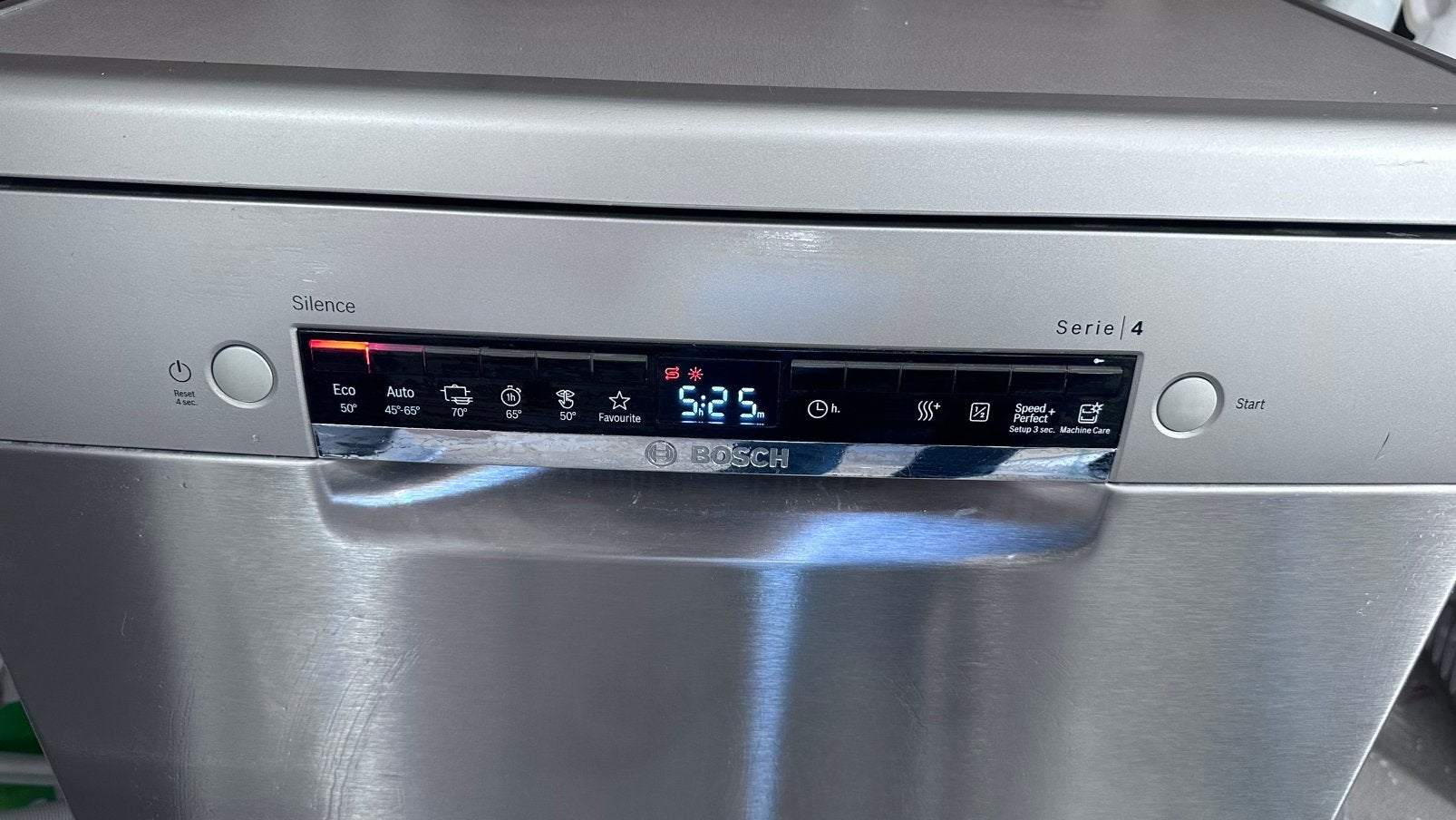Hele mooie stand alone Bosch vaatwasser, Ophalen, Zo goed als nieuw, Vrijstaand, 85 tot 90 cm