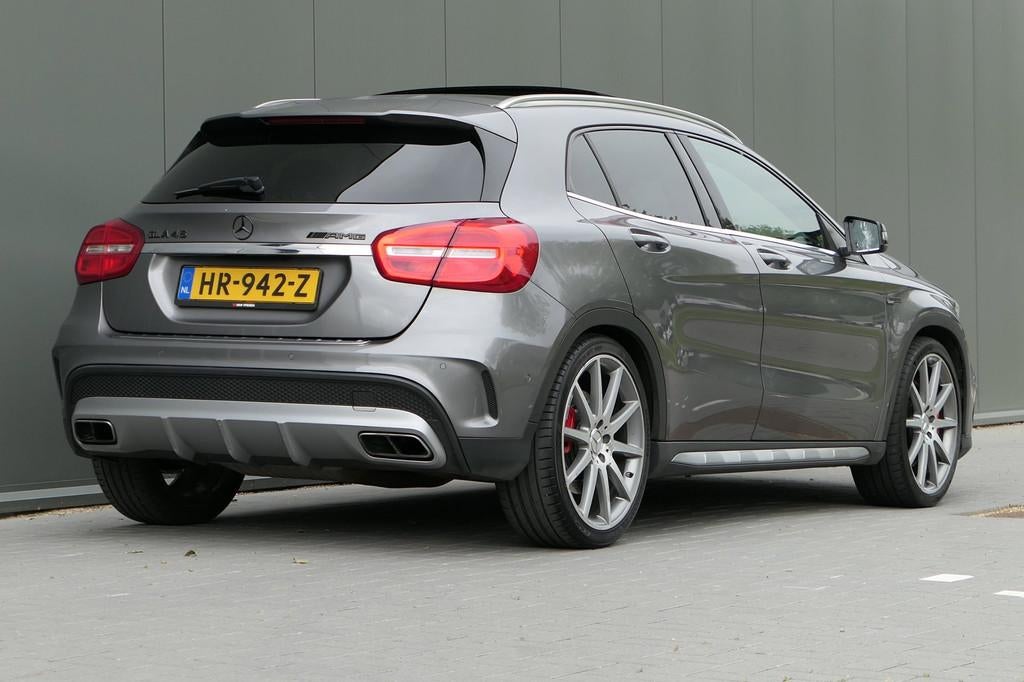 Mercedes-Benz GLA-klasse AMG 45 4MATIC Pano Schaalstoelen NA, Automaat, Gebruikt, 4 cilinders, Met garantie (alle)