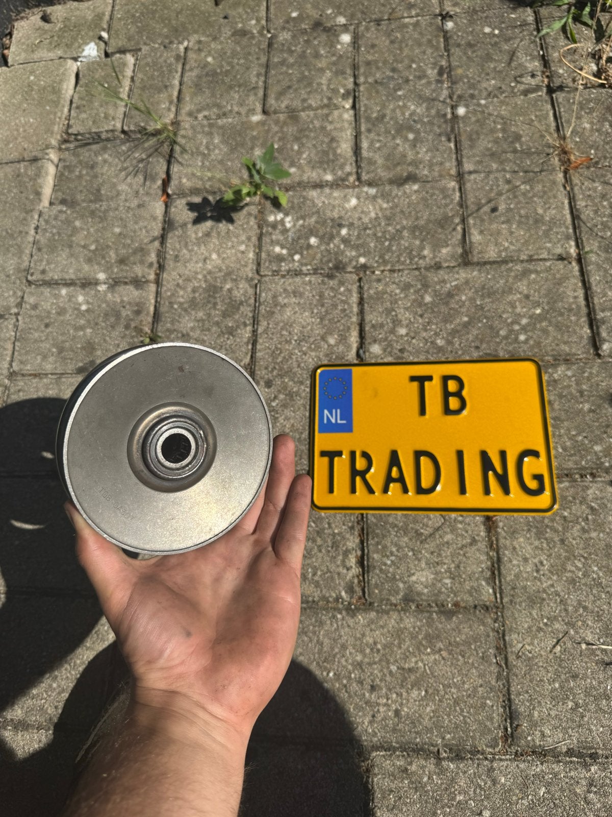 Piaggio poulie oud type 100mm trommel carters, Ophalen of Verzenden, Gebruikt, Overige typen, Piaggio