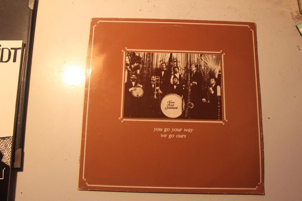 501s - lp - never mind jazzband - you go your way we go ours, Ophalen of Verzenden, Gebruikt, 12 inch